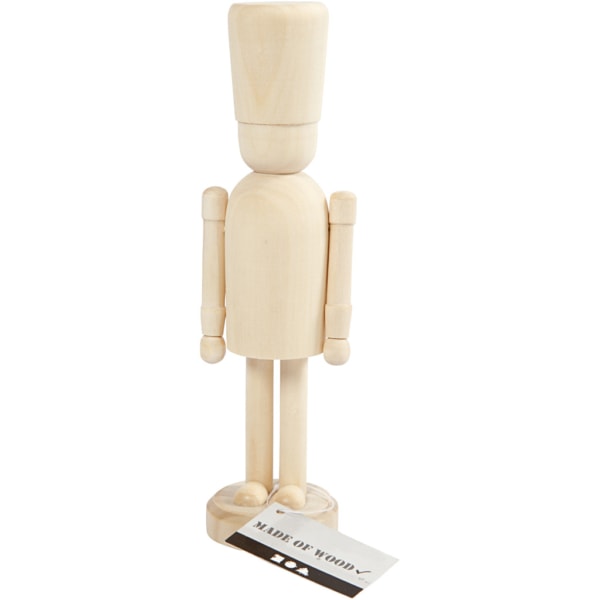 Holzfigur, H 18 cm, 1 Stk – Bild 4