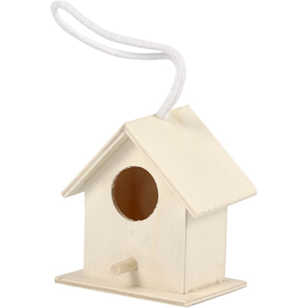 Vogelhaus, Größe 6x6 cm, 1 Stk – Bild 2