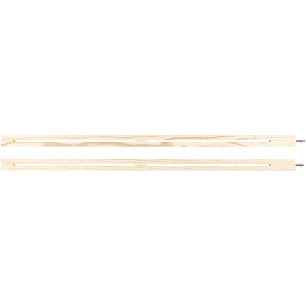 Leisten-Set für multifunktionalen Holzrahmen, L 120 cm, 2 Stk/ 1 Pck – Bild 2