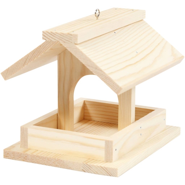 Vogelhaus, H 12,5 cm, T 14,5 cm, B 11,5 cm, 1 Stk – Bild 2