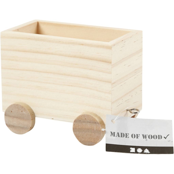 Spielzeug-Zugwagen, H 8 cm, L 9,5 cm, B 6,5 cm, 1 Stk – Bild 4