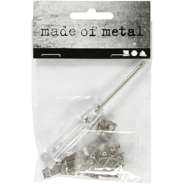 Aufhänger, Größe 5x40 mm, Silber, 10 Stk/ 1 Pck – Bild 2