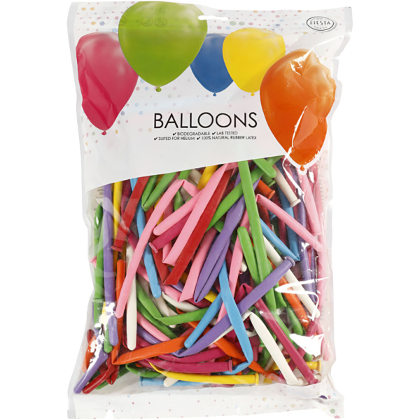 Luftballons, Formbar, L 152 cm, 100 Stk/ 1 Pck – Bild 3