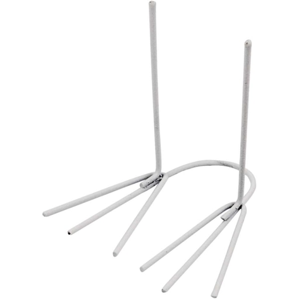 Hühnerfüße, H 4,5 cm, B 2,5 cm, Weiß, 20 Paar/ 1 Pck