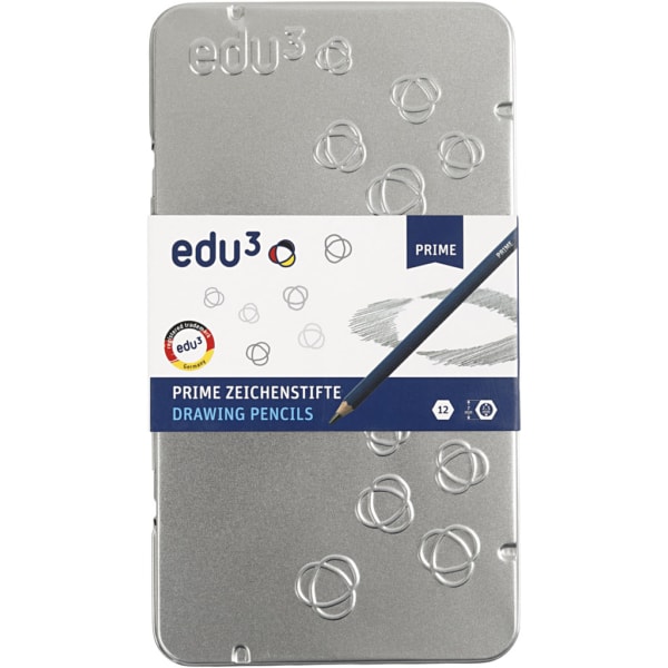 edu Zeichenstifte, Stärke 4H, 12 Stk/ 1 Pck – Bild 2