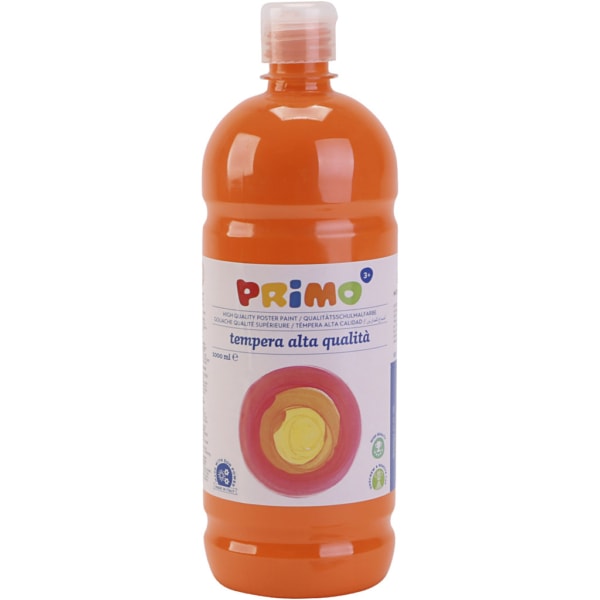 PRIMO Schulfarbe, Matt, Orange, 1000 ml/ 1 Fl.