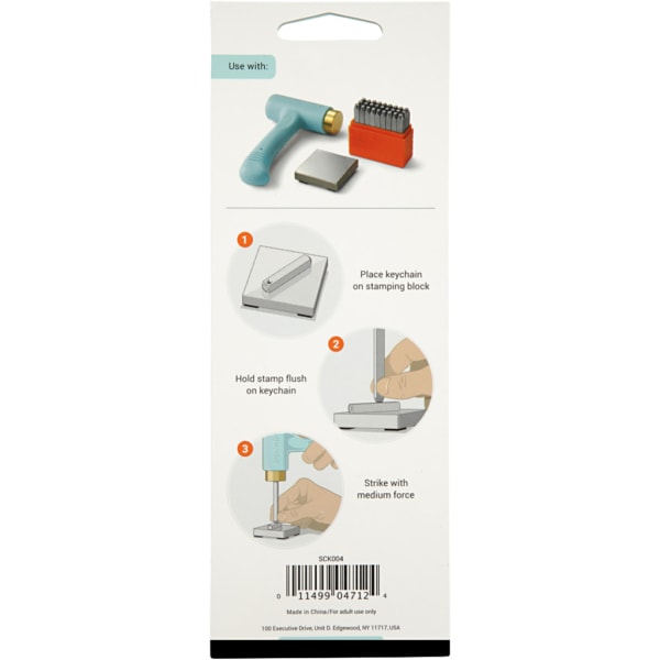 Schlüsselanhänger-Set, Größe 40x5 mm, 6 Stk/ 1 Pck – Bild 3