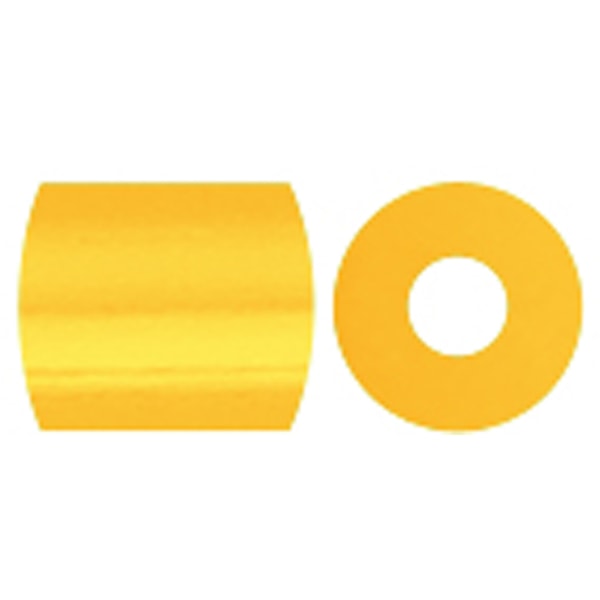 Bügelperlen, Größe 5x5 mm, Lochgröße 2,5 mm, medium, Gelb (32227), 1100 Stk/ 1 Pck – Bild 4