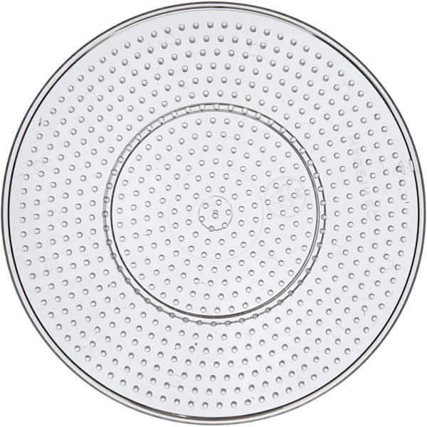 Steckplatte, Großer Kreis, D 15 cm, Transparent, 1 Stk – Bild 3