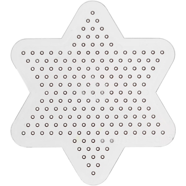 Steckplatte, Kleiner Stern, D 10 cm, 10 Stk/ 1 Pck