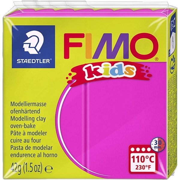 FIMO® Kids Clay, Pink, 42 g/ 1 Pck