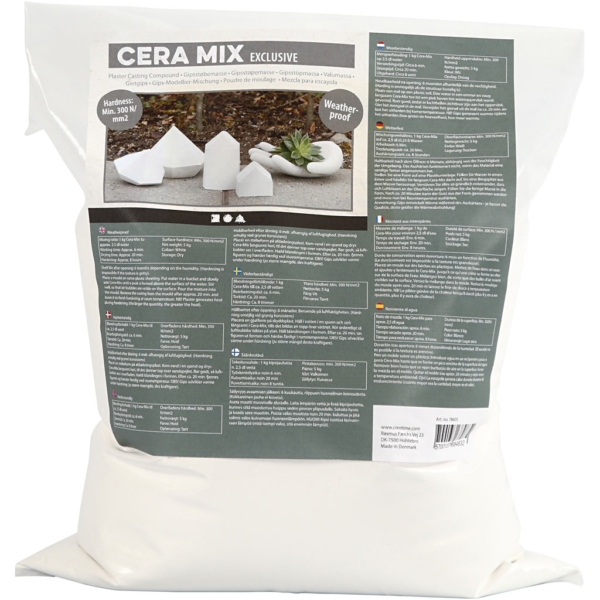 Cera-Mix Gießmasse "Exclusiv", Weiß, 5 kg/ 1 Pck – Bild 4