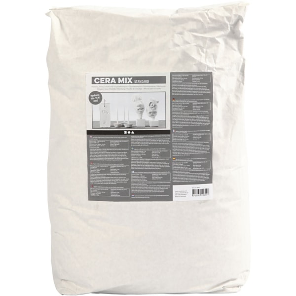Cera-Mix Standard Modelliergips, Hellgrau, 25 kg/ 1 Pck – Bild 3