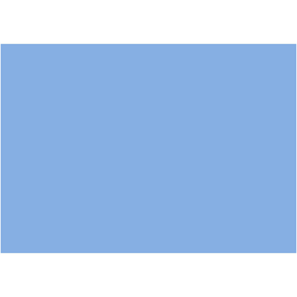 EVA-Schaumstoff, A4, 210x297 mm, Dicke 2 mm, Hellblau, 10 Bl./ 1 Pck