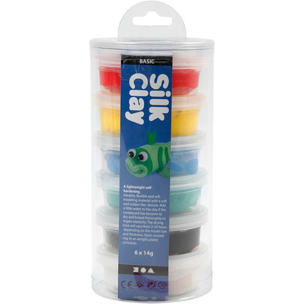 Silk Clay®, Standard-Farben, 6x14 g/ 1 Pck – Bild 2
