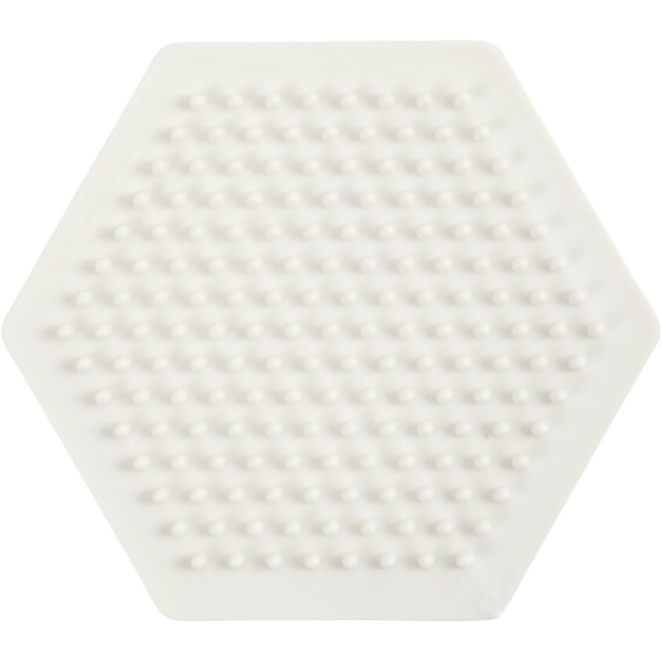 NABBI BioBeads Steckplatte, Sechseckig, Größe 8,5x8,5 cm, 1 Stk
