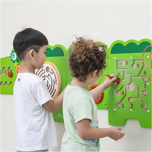 VIGA Wandspielzeug mit Krodilmotiv, Größe 187x61 cm, 1 Stk – Bild 3