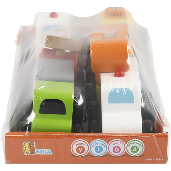 VIGA Mini-Autos, Größe 7-9 cm, 6 Teile/ 1 Pck – Bild 4