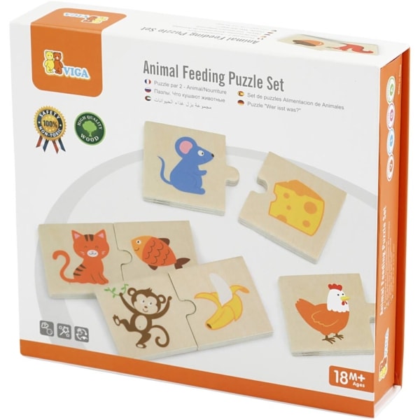 VIGA Puzzle, 12 Teile/ 1 Set – Bild 2
