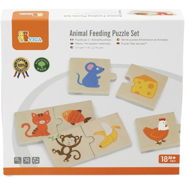 VIGA Puzzle, 12 Teile/ 1 Set – Bild 3