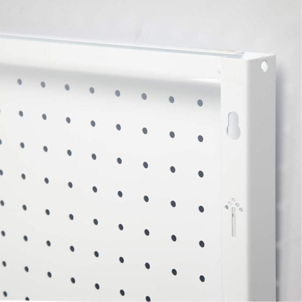 Perforierte Rückwand-Platten für Display, H 1700 mm, B 400 mm, Weiß, 1 Stk – Bild 2
