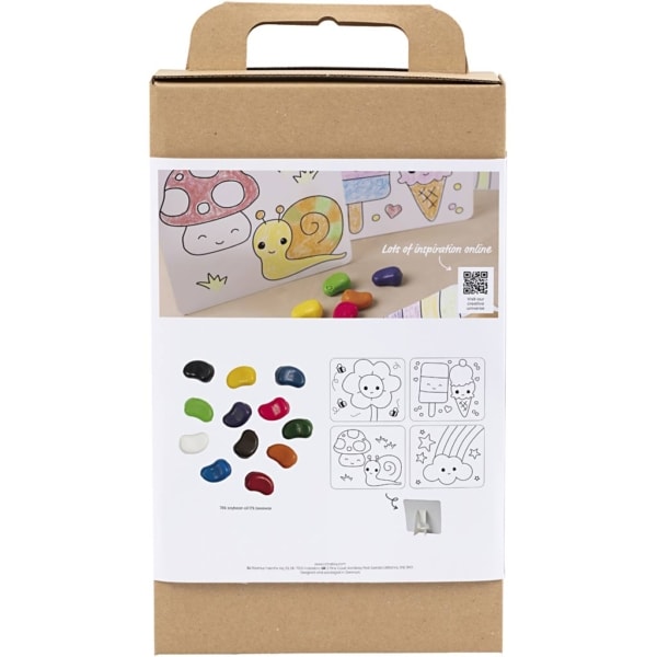 Kreativ Set Ausmalen, Zeichentafel, Standard-Farben, 1 Pck – Bild 3