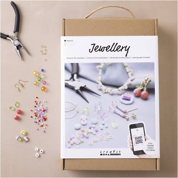 Starter Kreativ Set Schmuck Leuchtende Farben, 1 Pck
