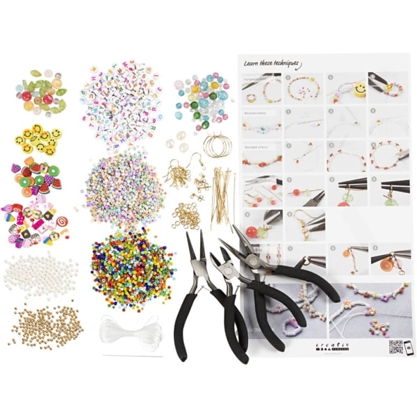 Starter Kreativ Set Schmuck Leuchtende Farben, 1 Pck – Bild 5