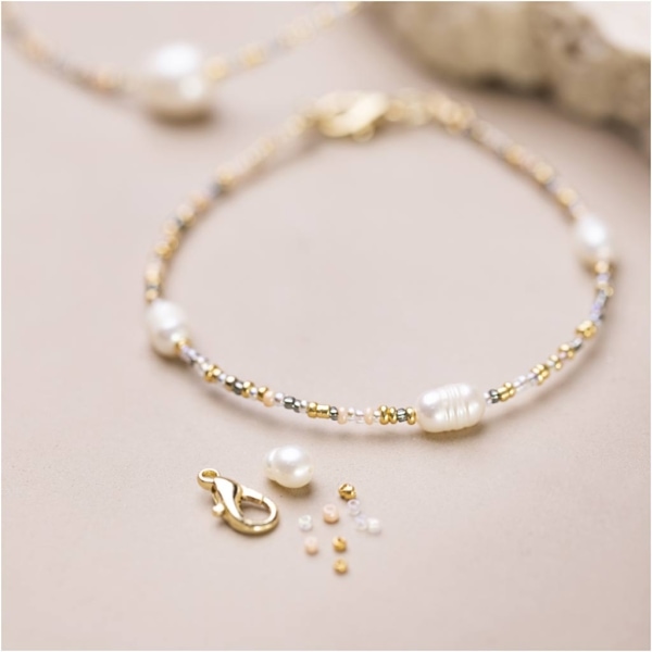 Mini Kreativ Set Schmuck, Armband und Halskette mit Verschluss, 1 Pck – Bild 2