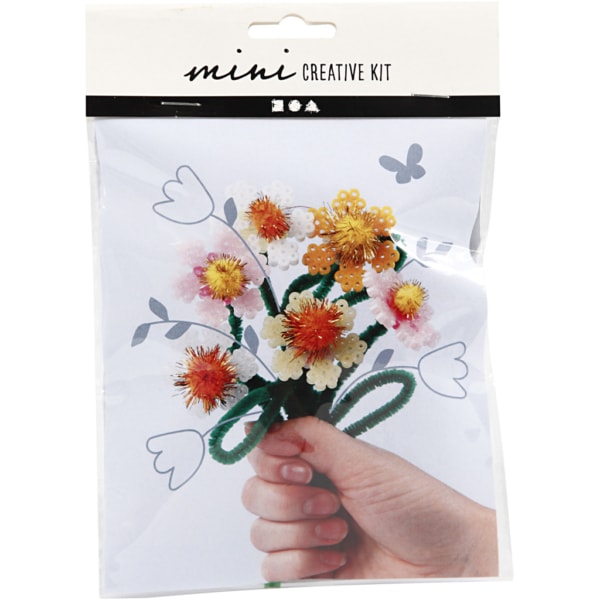 Mini Kreativ Set, Blumen, 1 Pck – Bild 2