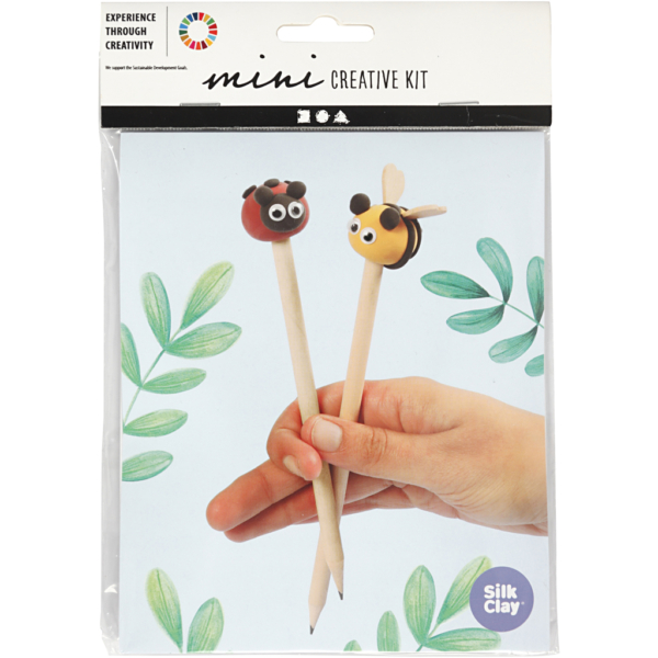 Mini Kreativ Set, Bleistiftköpfchen, 1 Pck – Bild 2