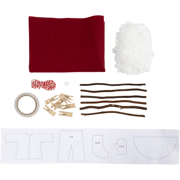 Mini Kreativ Set Wichteltür, Wäsche, 1 Pck – Bild 5
