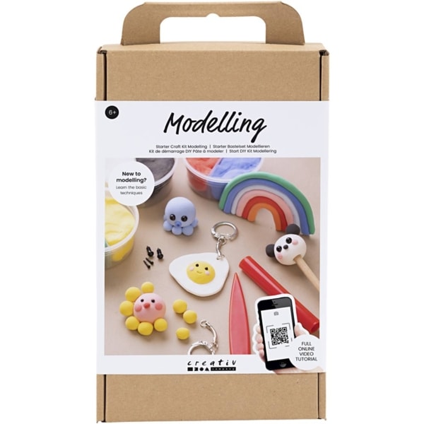 Starter Kreativ Set Modellieren, 1 Pck – Bild 2