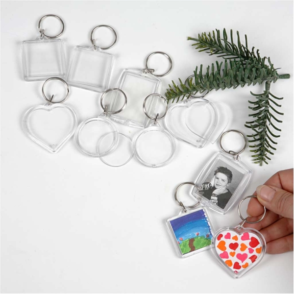 Schlüsselanhänger, Größe 40-50 mm, 100 Stk/ 1 Pck – Bild 3