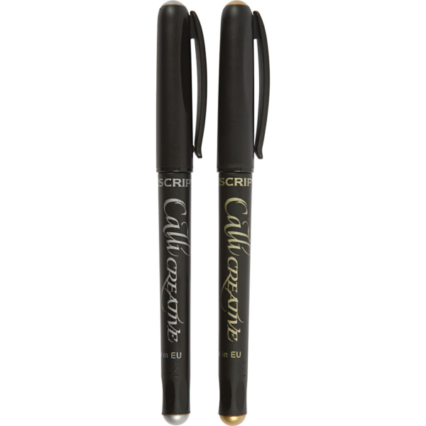 Kalligrafie-Marker, Dicke 2.4 mm, 2 Stk/ 1 Pck