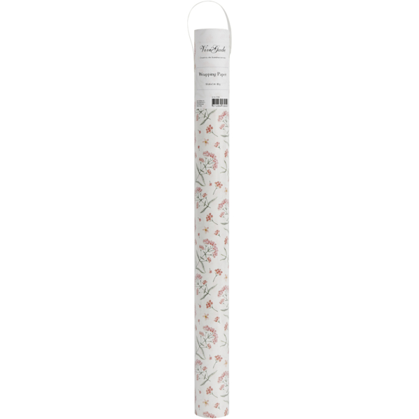 Geschenkpapier, Blumen, B 50 cm, 80 g, 5 m/ 1 Rolle – Bild 2