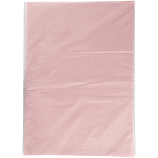 Seidenpapier, 50x70 cm, 14 g, Hellrosa, 25 Bl./ 1 Pck – Bild 2