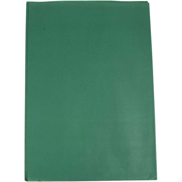 Seidenpapier, 50x70 cm, 14 g, Grün, 25 Bl./ 1 Pck – Bild 2