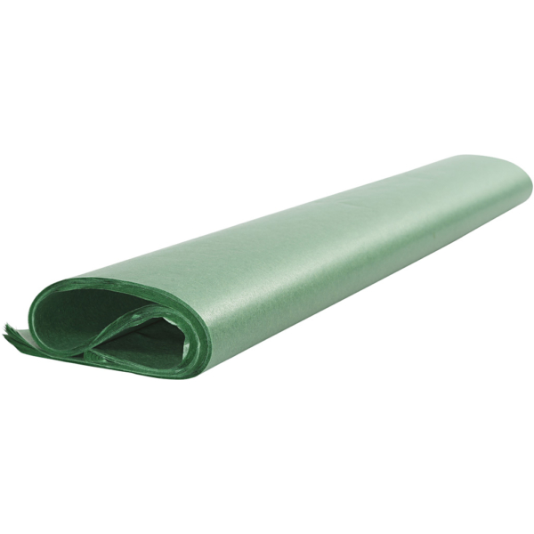 Seidenpapier, 50x70 cm, 14 g, Grün, 25 Bl./ 1 Pck – Bild 4