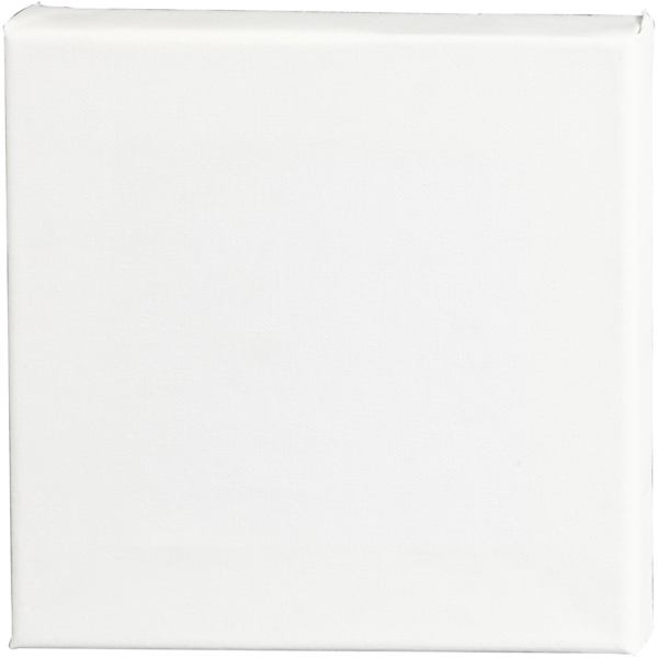 Keilrahmen, T 1,6 cm, Größe 20x20 cm, 280 g, Weiß, 80 Stk/ 1 Pck – Bild 2