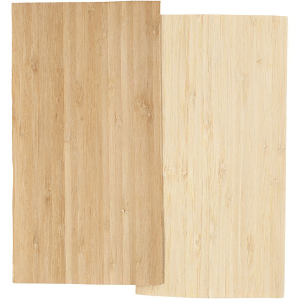 Bambus-Furnierplatten, 12x22 cm, Dicke 0,75 mm, 2x2 Bl./ 1 Pck
