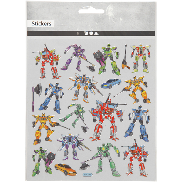 Sticker, Transformers, 15x16,5 cm, 1 Bl. – Bild 2