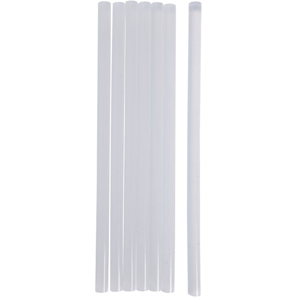 Heißklebesticks, L 25 cm, D 11 mm, 7 Stk/ 1 Pck