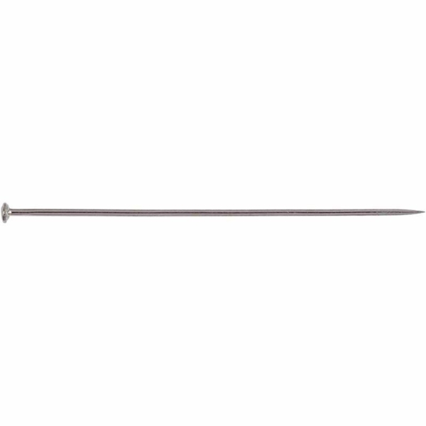 Stecknadeln, L 37 mm, Dicke 0,7 mm, Silber, 500 g/ 1 Pck – Bild 3