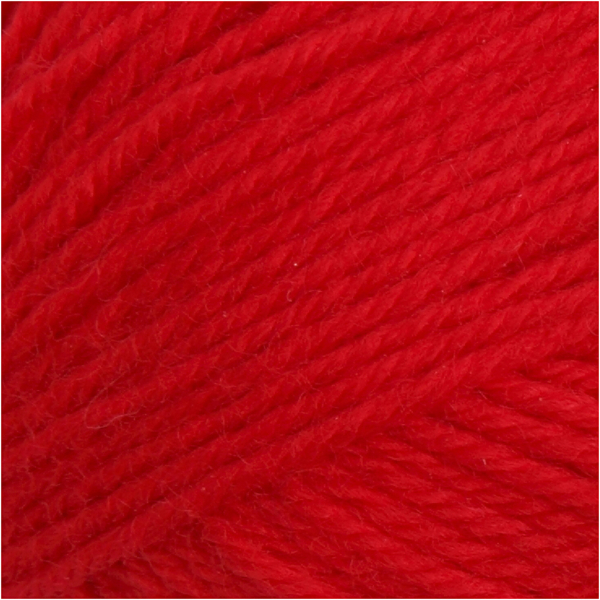 Babywolle, L 172 m, Rot, 50 g/ 1 Knäuel – Bild 2
