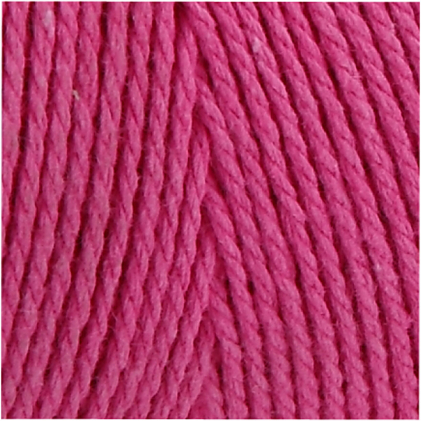 Baumwollzwirn - Sortiment, L 315 m, Dicke 1 mm, Dünne Qualität 12/12, Pink, 220 g/ 1 Knäuel – Bild 4