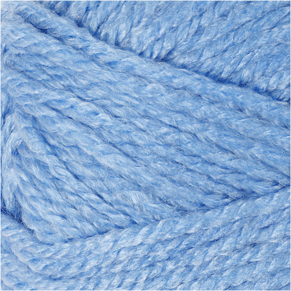 Fantasia Polyacryl Garn, L 80 m, Blau, 50 g/ 1 Knäuel – Bild 3