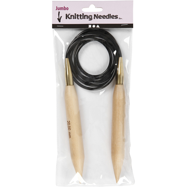 Rundstricknadel, Nr. 20, L 150 cm, 1 Stk – Bild 2