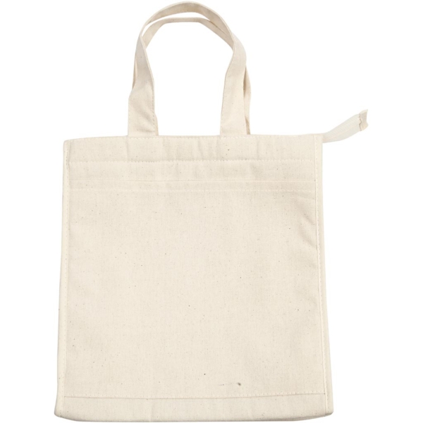 Kühltasche, Größe 25x24x12 cm, 220 g, Hellnatur, 1 Stk – Bild 3
