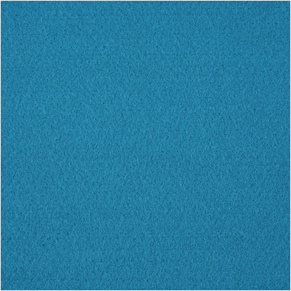 Bastelfilz, A4, 210x297 mm, Dicke 1,5-2 mm, Türkis, 10 Bl./ 1 Pck – Bild 3